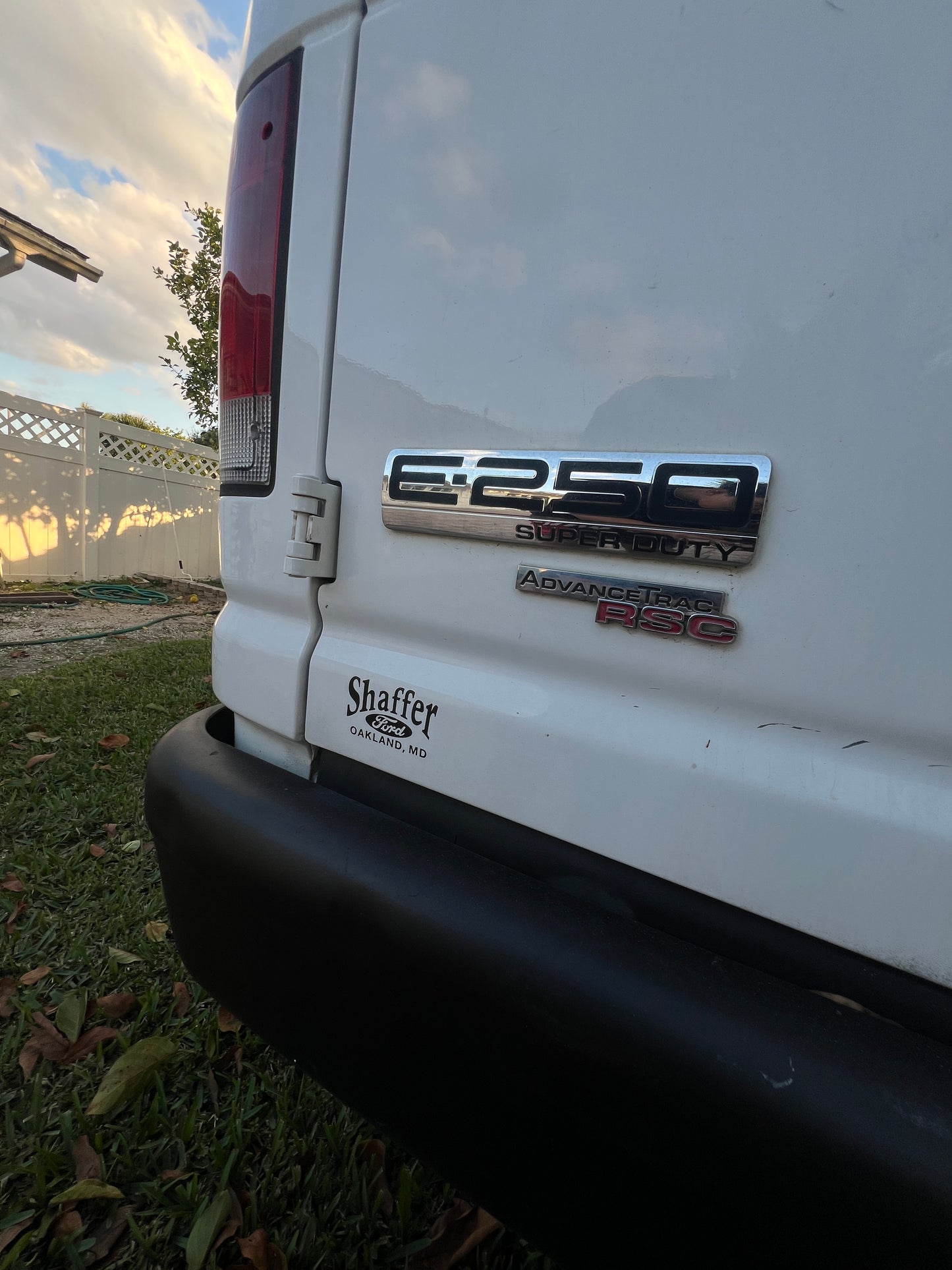 2013 F250 Super Duty Advance Trac RSC - White